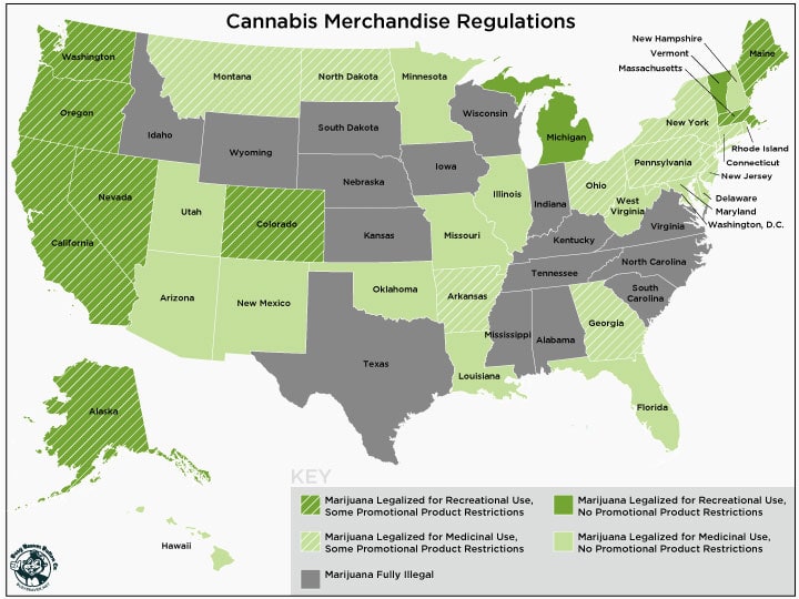 How Do Regulations On Marijuana Affect The Marketing And Sale Of Marijuana-branded Clothing?